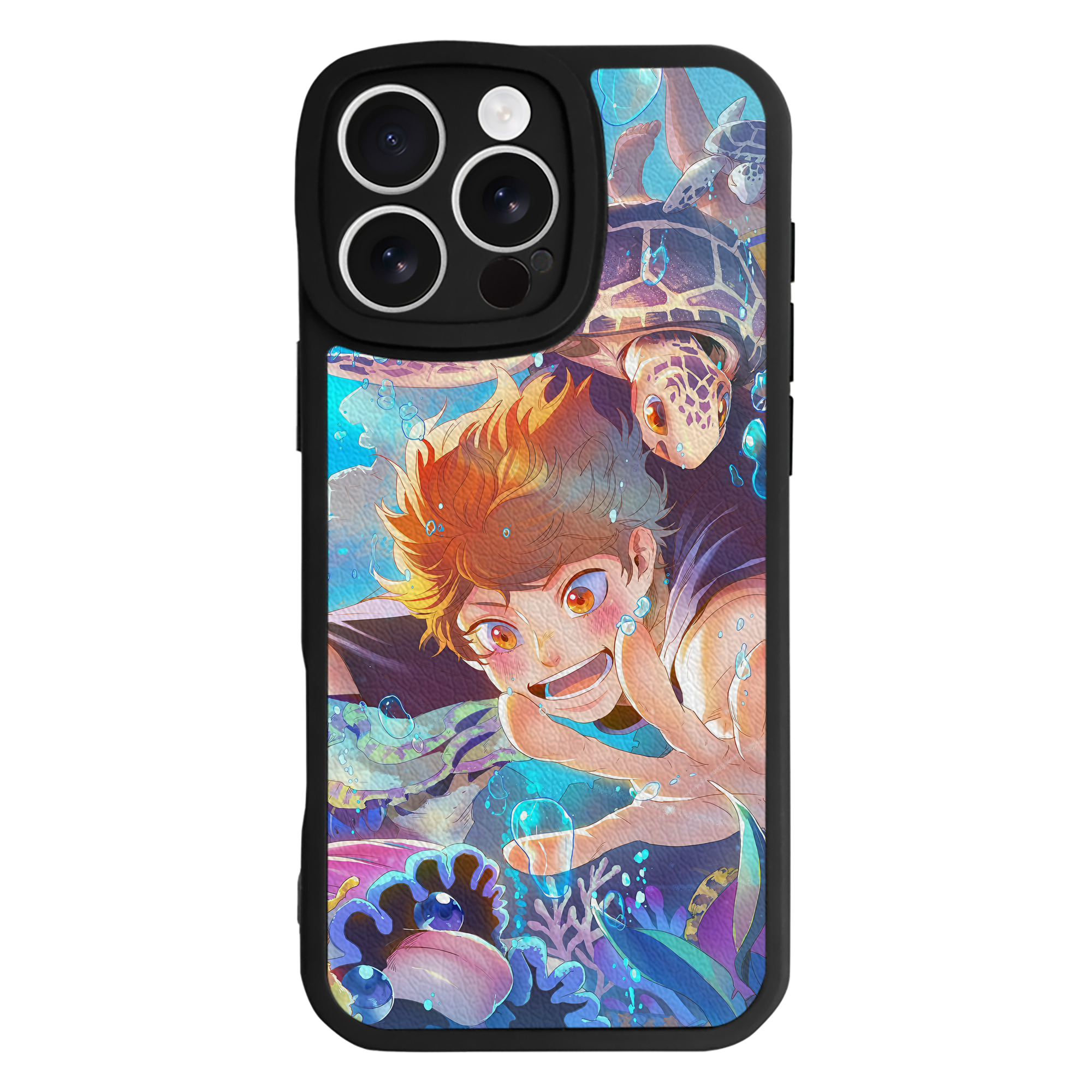 （画像用） ハイキュー!! Haikyu!! 【iPhone 16シリーズ対応】シリコンスマホケース（レザー調） 材質：シリコン